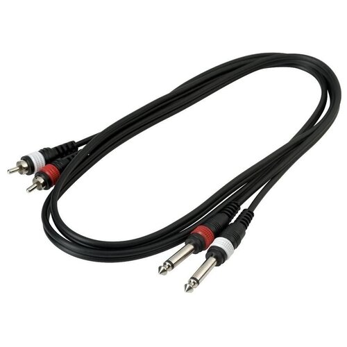 Кабель аудио 2xJack - 2xRCA Rockcable RCL 20932 D4 1.5m