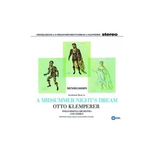 Виниловые пластинки, Warner Music, KLEMPERER, OTTO - Mendelssohn: A Midsummer Night (LP) a midsummer ночная мечта экстракоррикулярное чтение libros книги kitaplar art