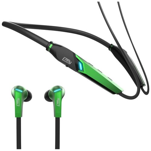 Беспроводные наушники Enfly E5 Neckband Gaming Sports Earphone Green 275000₽