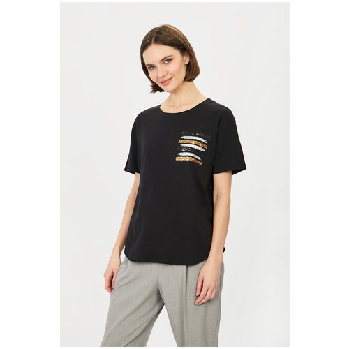 фото Футболка кор. рук. baon футболка с пайетками (арт. baon b231026)