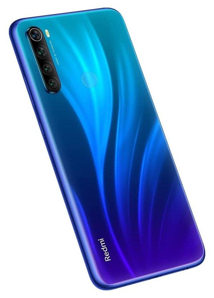 Смартфон Xiaomi Redmi Note 8 6/128 ГБ Global, Dual nano SIM, нептуновый синий