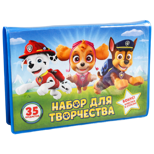 Spin Master Набор для рисования PAW PATROL разноцветный 35 шт. набор машин spin master true metal paw patroller 6062573 12 5 см разноцветный