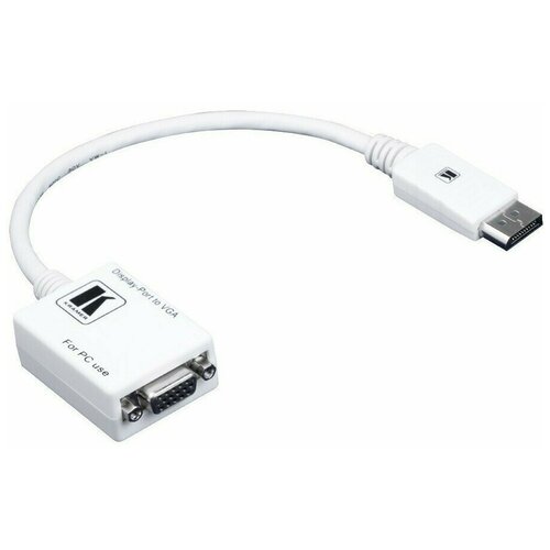 Переходник DisplayPort (M) - VGA (F), Kramer (ADC-DPM/GF) переходник displayport vga kramer adc mdp gf