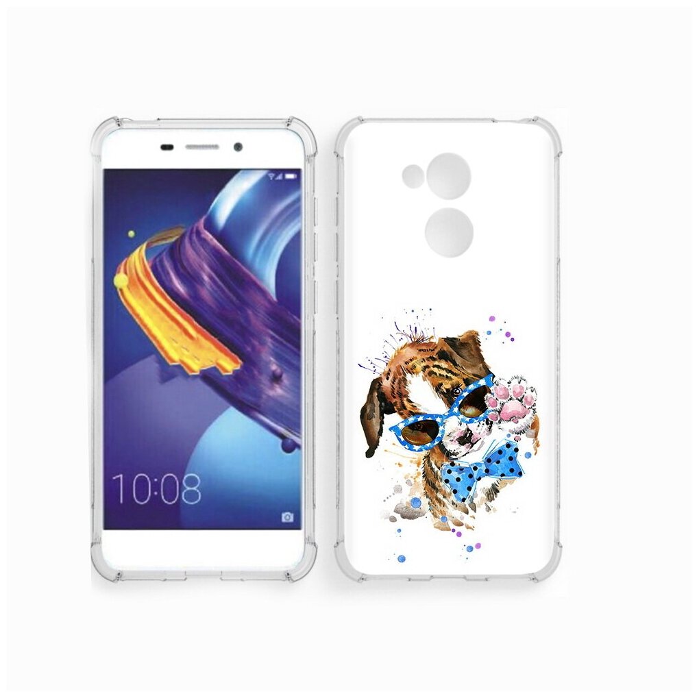 Чехол задняя-панель-накладка-бампер MyPads лапочка для Huawei Honor 6C Pro/Huawei Honor V9 Play противоударный