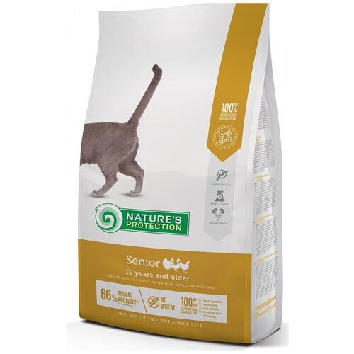 Сухой корм для зрелых кошек Nature’s Protection 