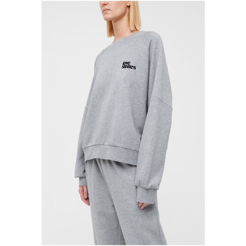 фото Толстовка love stories цвет серый размер 44