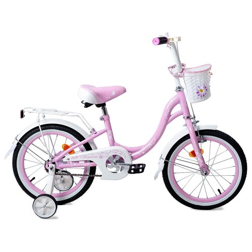 Детский велосипед MaxxPro - Florina 16 2021 Розовый Белый FLORINA-N16-3 833000₽