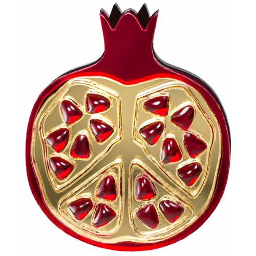 Брошь Гранат / Pomegranate, brooch, Red