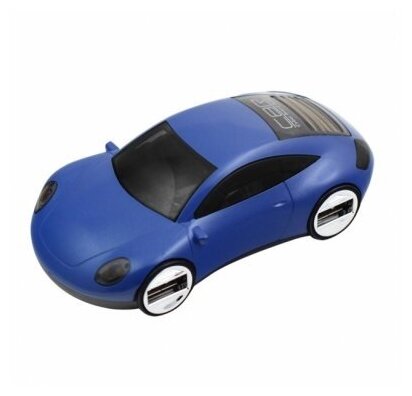 Концентратор USB20 HUB CBR MF-400 Mizuri Blue