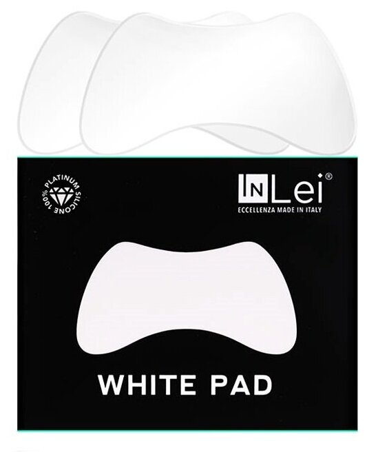 InLei Многоразовые защитные патчи White Pad, упаковка 2 пары