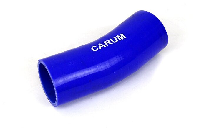 Шланг интеркулера Carum для Газель Бизнес двигатель Cummins 50x160 силикон синий угловой