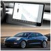 Защитное гибридное стекло Krutoff для экрана мультимедии Tesla Model 3 2017 - 2022
