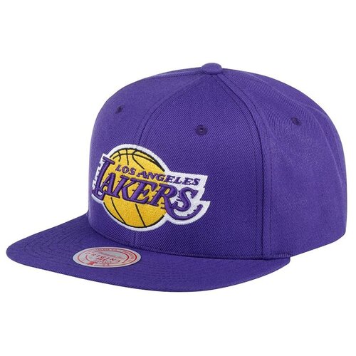 Бейсболка Mitchell & Ness, размер OneSize, фиолетовый мужская фиолетовая бейсболка los angeles lakers retro bolt deadstock snapback mitchell