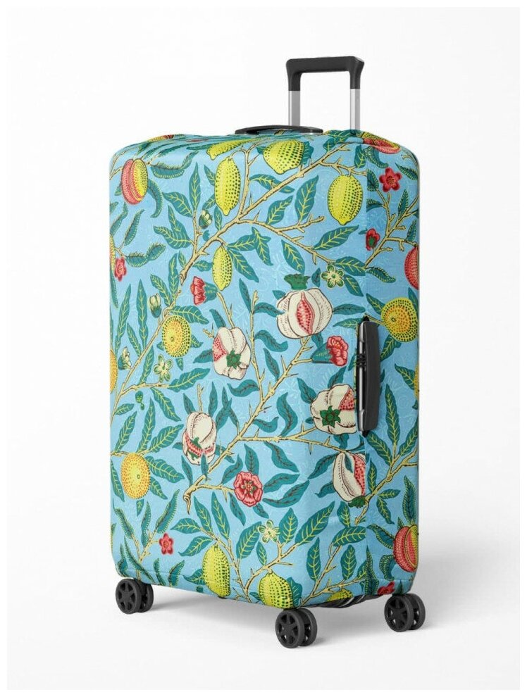 Чехол на чемодан Decorito "Лемона Голубая" 66x82 см.