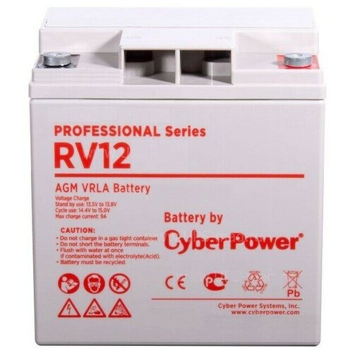 Аккумуляторная батарея CyberPower (RV 12-28) аккумуляторная батарея cyberpower rv 12 26