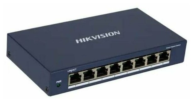 Коммутатор Hikvision DS-3E1508-EI 8G управляемый