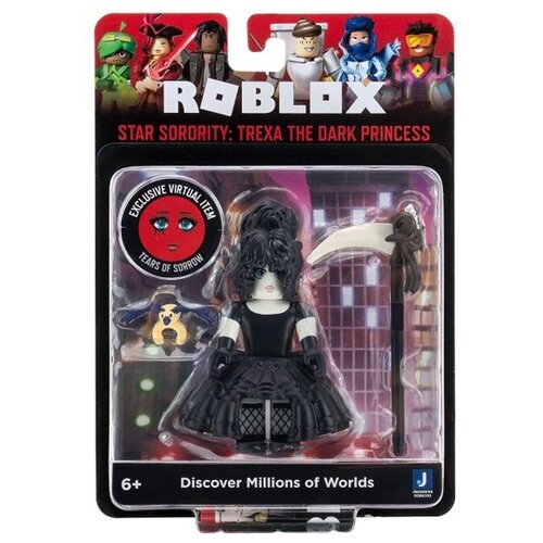 Roblox Фигурка героя Star Sorority: Trexa the Dark Princess (Core) с аксессуарами