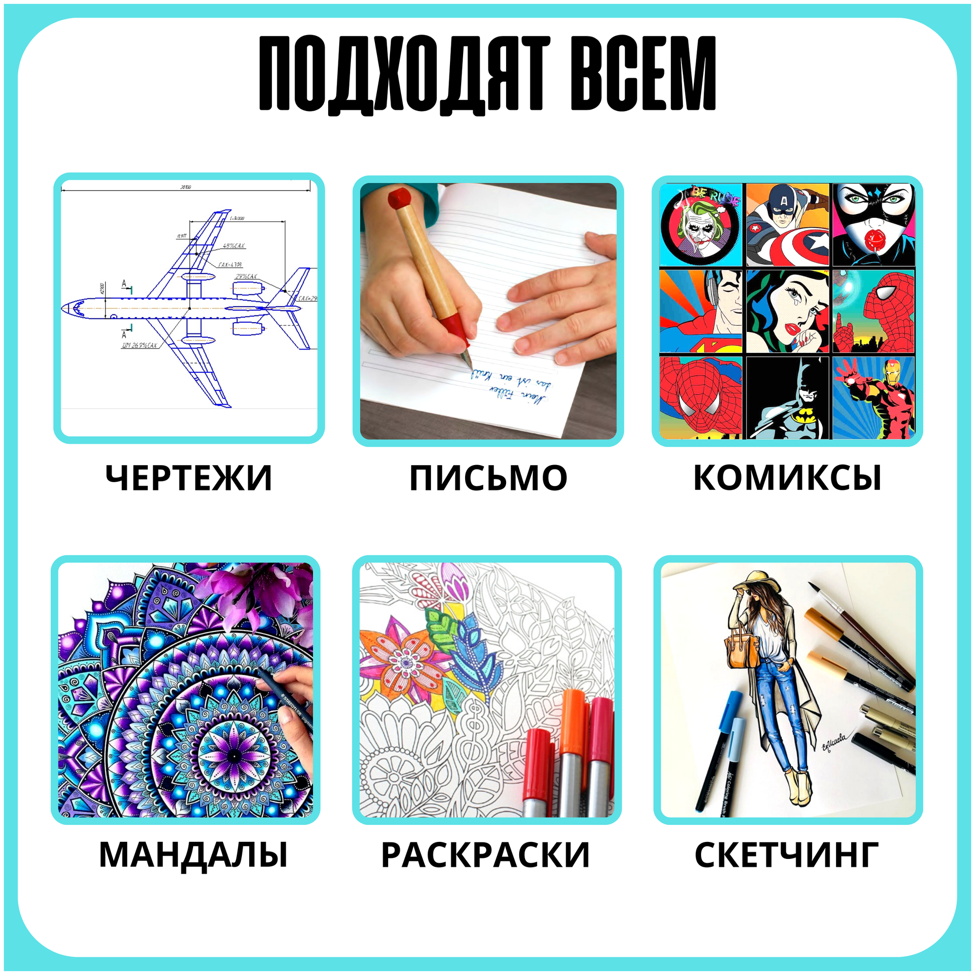 Набор линеров Vivo Line, 24 цвета MAZARI - фото №8