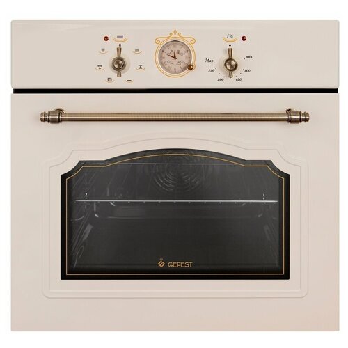 Духовой шкаф электрический GEFEST ЭДВ ДА 602-02 К64S кремовый ретро 2858200₽