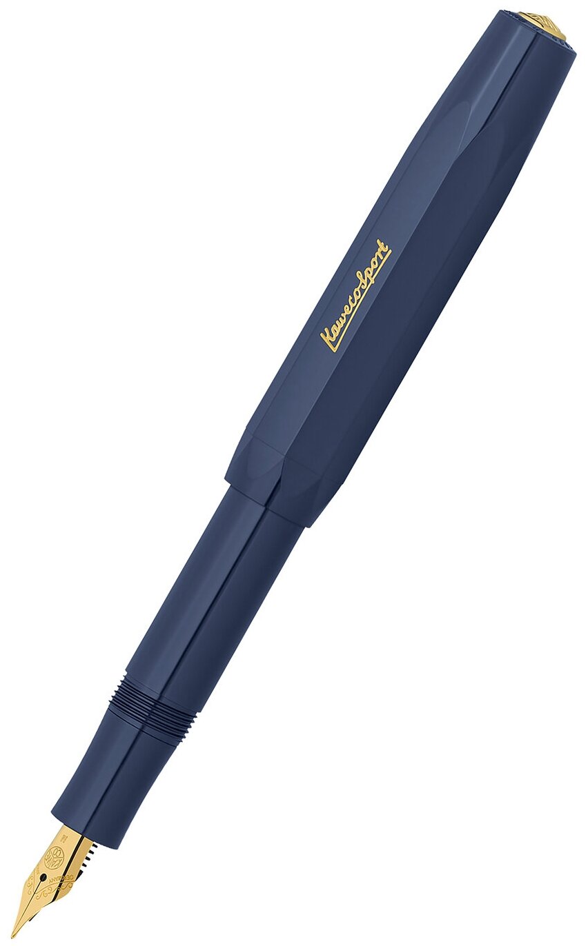 Ручка перьевая KAWECO CLASSIC Sport Navy пластиковый корпус M 0.9мм