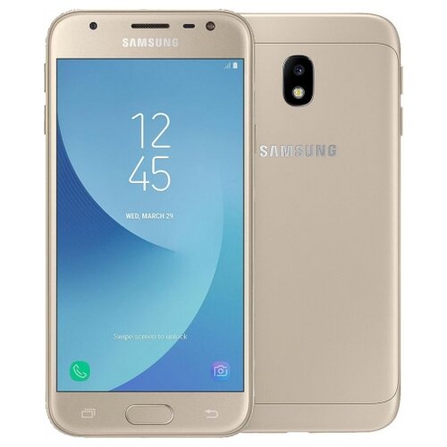 Смартфон Samsung Galaxy J3 2017 216 ГБ RU Dual nano SIM золотой 1299000₽