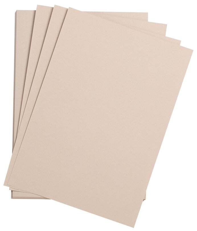 Цветная бумага 500*650мм, Clairefontaine "Etival color", 24л, 160г/м2, розово-серый, легкое зерно, 30%хлопка, 70%целлюлоза