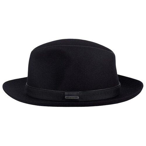 фото Шляпа федора stetson, подкладка, размер 59, синий