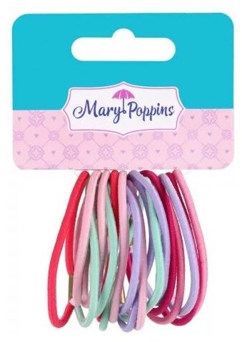 Mary Poppins Набор резинок для волос 3в1, 6шт.