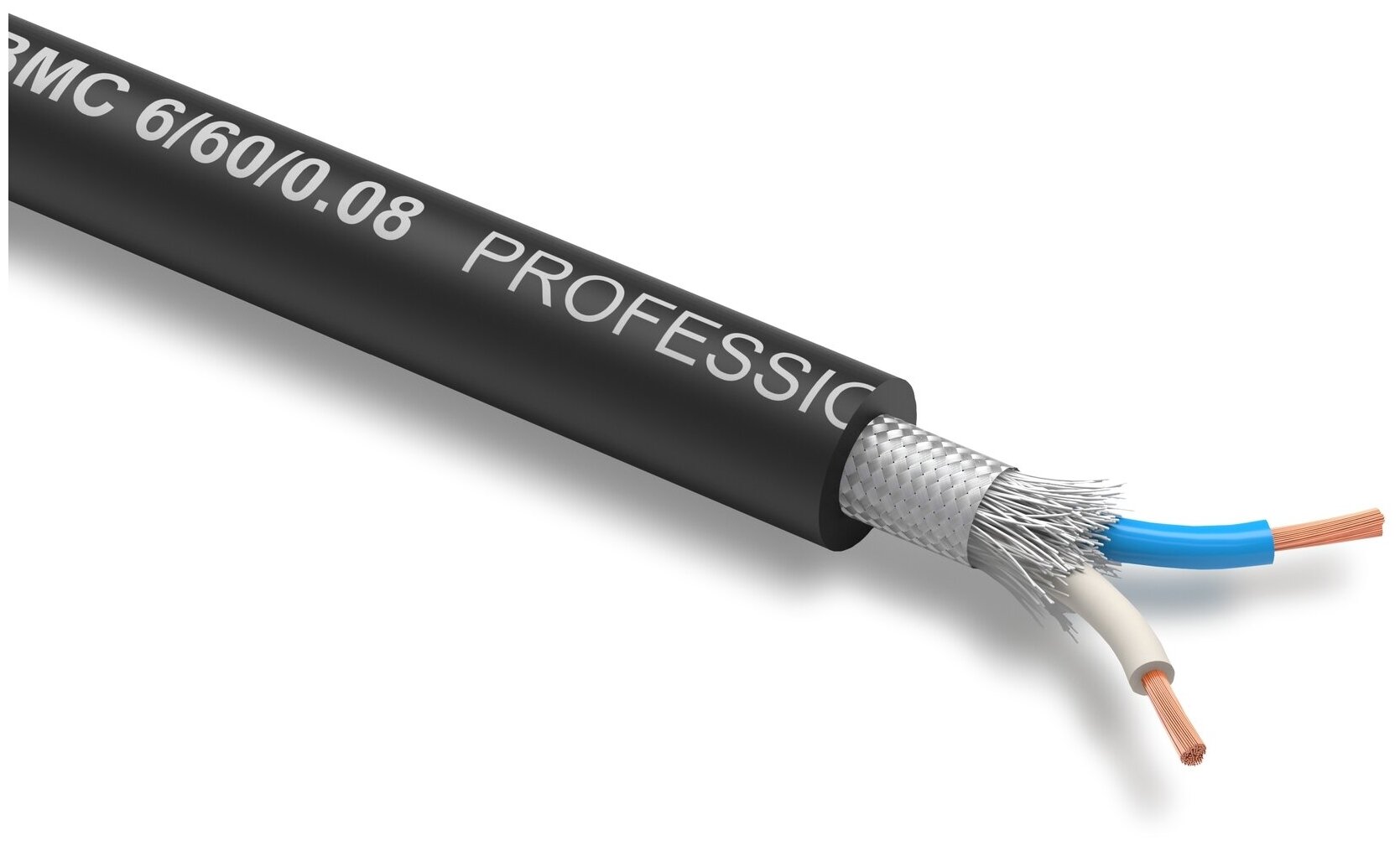 Профессиональный балансный микрофонный кабель PROCAST cable BMC 6/60/0,08 3 м