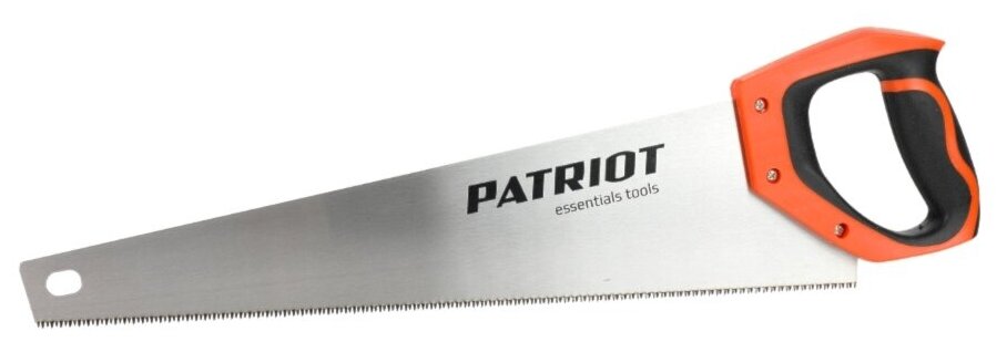 Ножовка по дереву Patriot WSP-450S, 450 мм, мелкий зуб, 3D заточка,11 TPI - фотография № 2