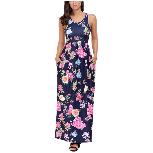 Платье VitoRicci, размер 50, синий