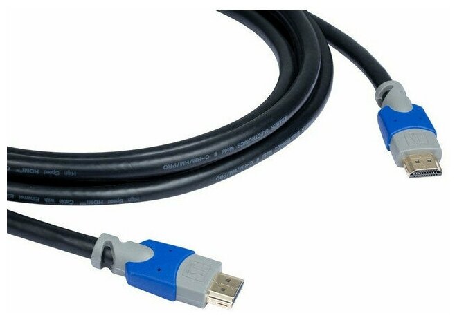 Кабель интерфейсный HDMI-HDMI Kramer C-HM/HM/PRO-6 97-01114006 19M/19M, (Вилка - Вилка), 1.8м, c Ethernet (v1.4) PRO