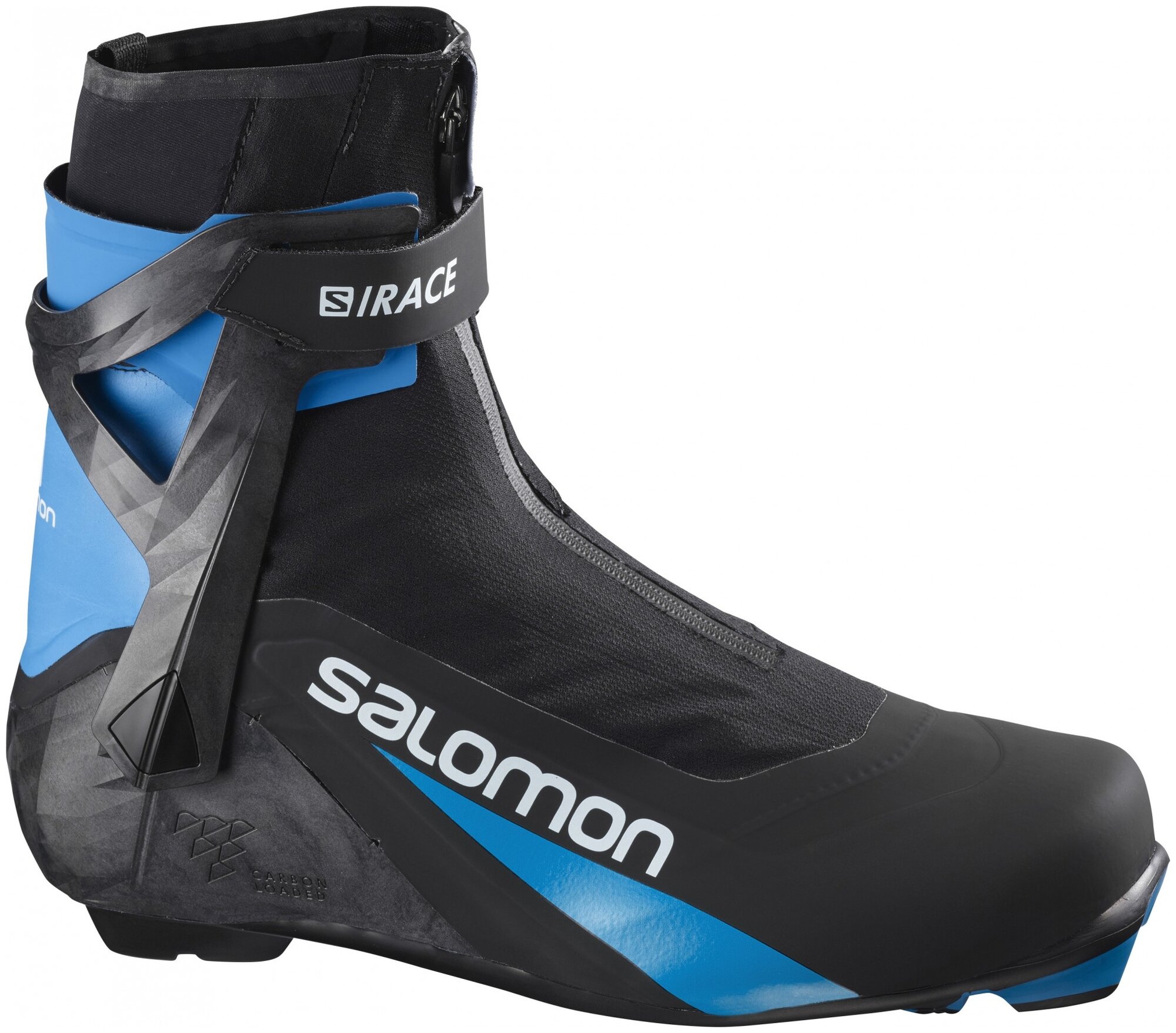 Лыжные ботинки SALOMON S/Race Carbon Skate Prolink Black/Blue (UK:9)