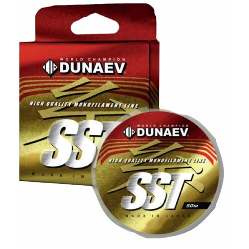 dunaev леска монофильная dunaev universal ldu30 022 30 м 0 22мм Dunaev Леска монофильная DUNAEV SST (LDSST50-022 (50 м 0,22мм) )