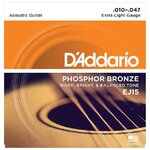 Струны для акустической гитары D'Addario EJ15 - изображение