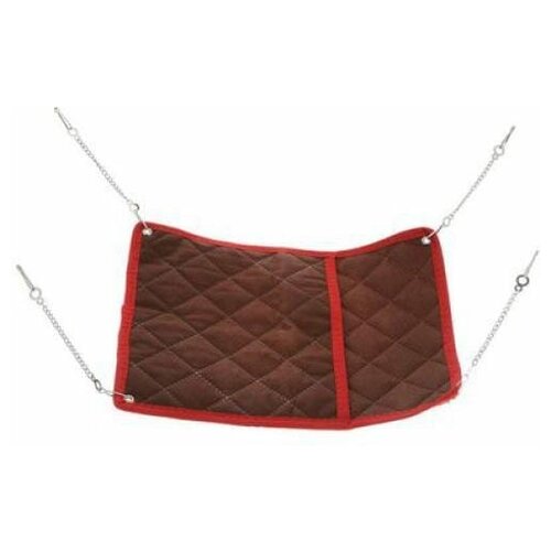 PETTO Гамак Карман 30х23см Стандарт Цвет:Коричневый, Красный