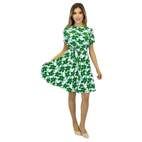 фото Женское, летнее, элегантное, нежное, повседневное платье meku