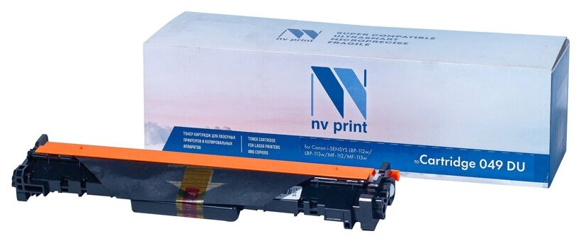 Барабан совм. NV Print 049 DU для Canon i-SENSYS LBP112w/113w, MF112/113w (12000стр.) (Под заказ)