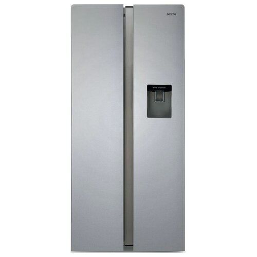 Холодильник Side by Side Ginzzu NFI-4012 серебристый