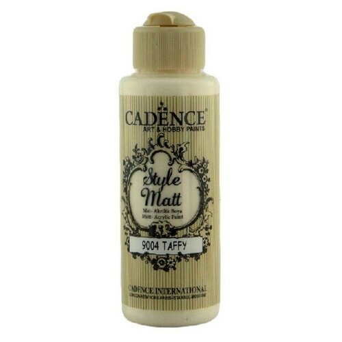 Акриловая краска Cadence Style Matt Acrylic Paint. Taffy-S9004 seresstore artdeco acrylic wood paint 500 ml taffy