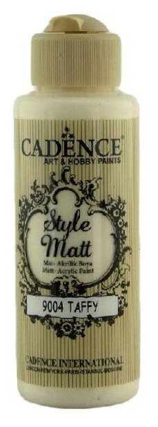 Акриловая краска Cadence Style Matt Acrylic Paint. Taffy-S9004