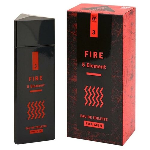 Туалетная вода мужская 5 ELEMENT FIRE, 100 мл