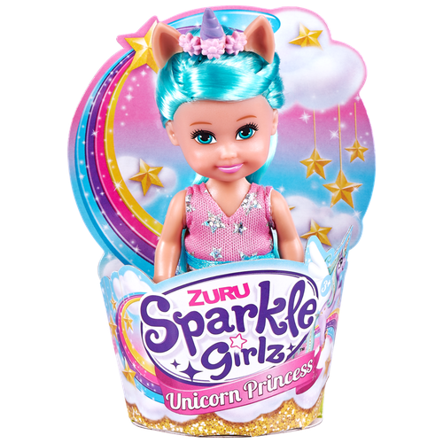 Кукла SPARKLE GIRLZ Принцесса Unicorn 11см Арт. 10094TQ1-S004/10092BQ2-S001