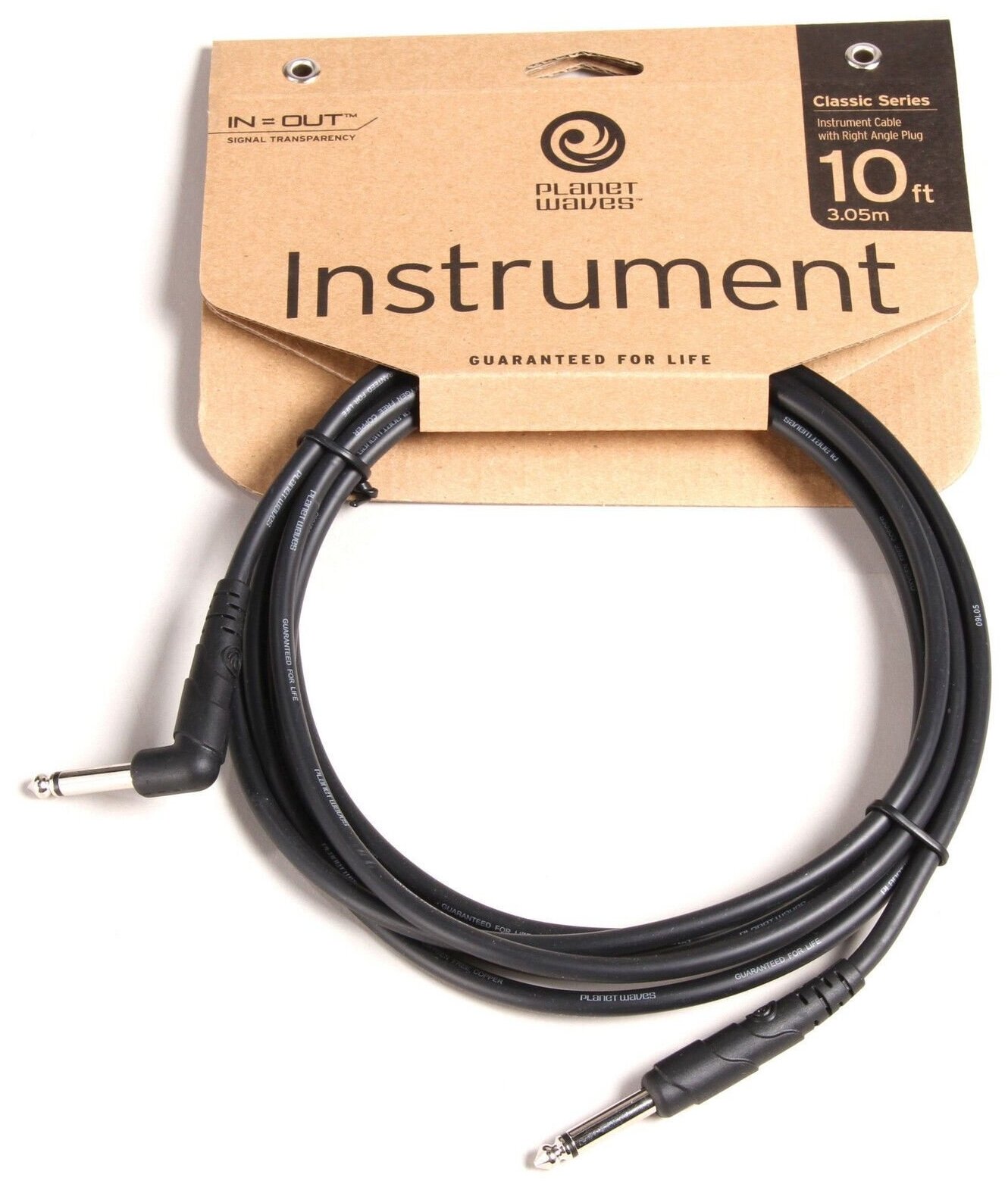 Planet Waves Pw-cgtra-10 кабель распаянный инструментальный джек-угл джек 305 метра