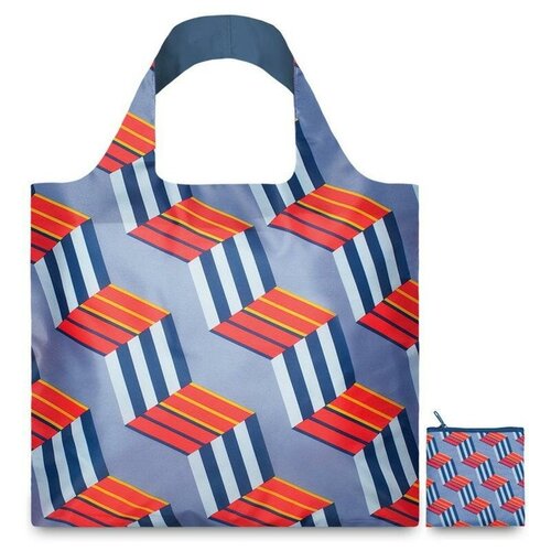 Экосумка LOQI FASHION - GEOMETRIC Cubes