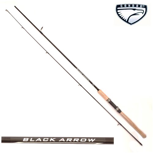 фото Спиннинг condor black arrow длина 2.70 м, тест 10-30 гр, carbon im6, штекер