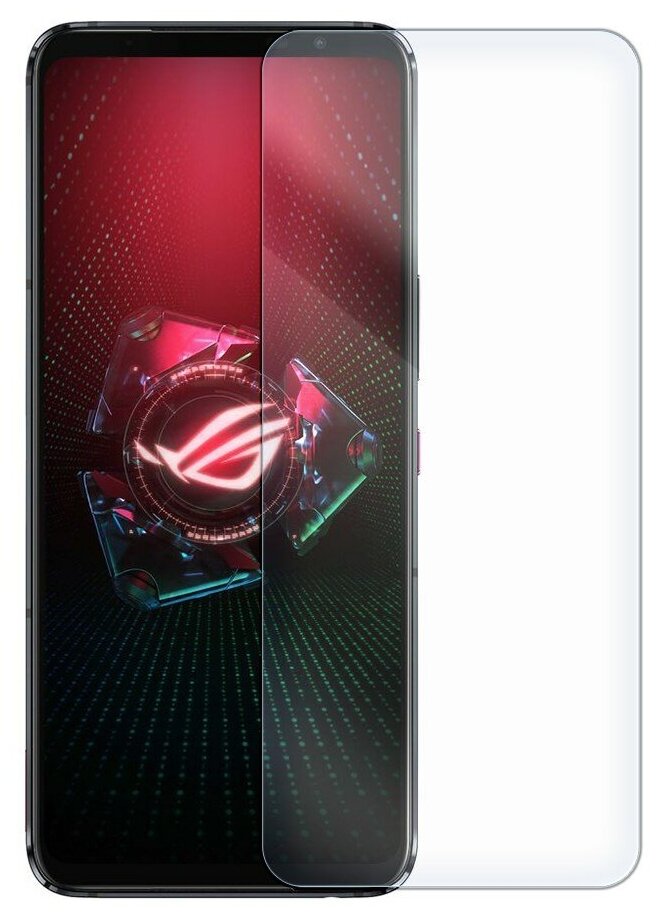 Стекло защитное гибридное Krutoff для Asus ROG Phone 5 (ZS673KS)