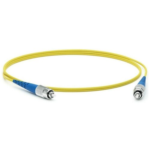 Патч-корд Hyperline 1м (FC-S2-9-FC/UR-FC/UR-H-1M-LSZH-YL) патч корд hyperline 1м fc s2 9 fc ur fc ur h 1m lszh yl