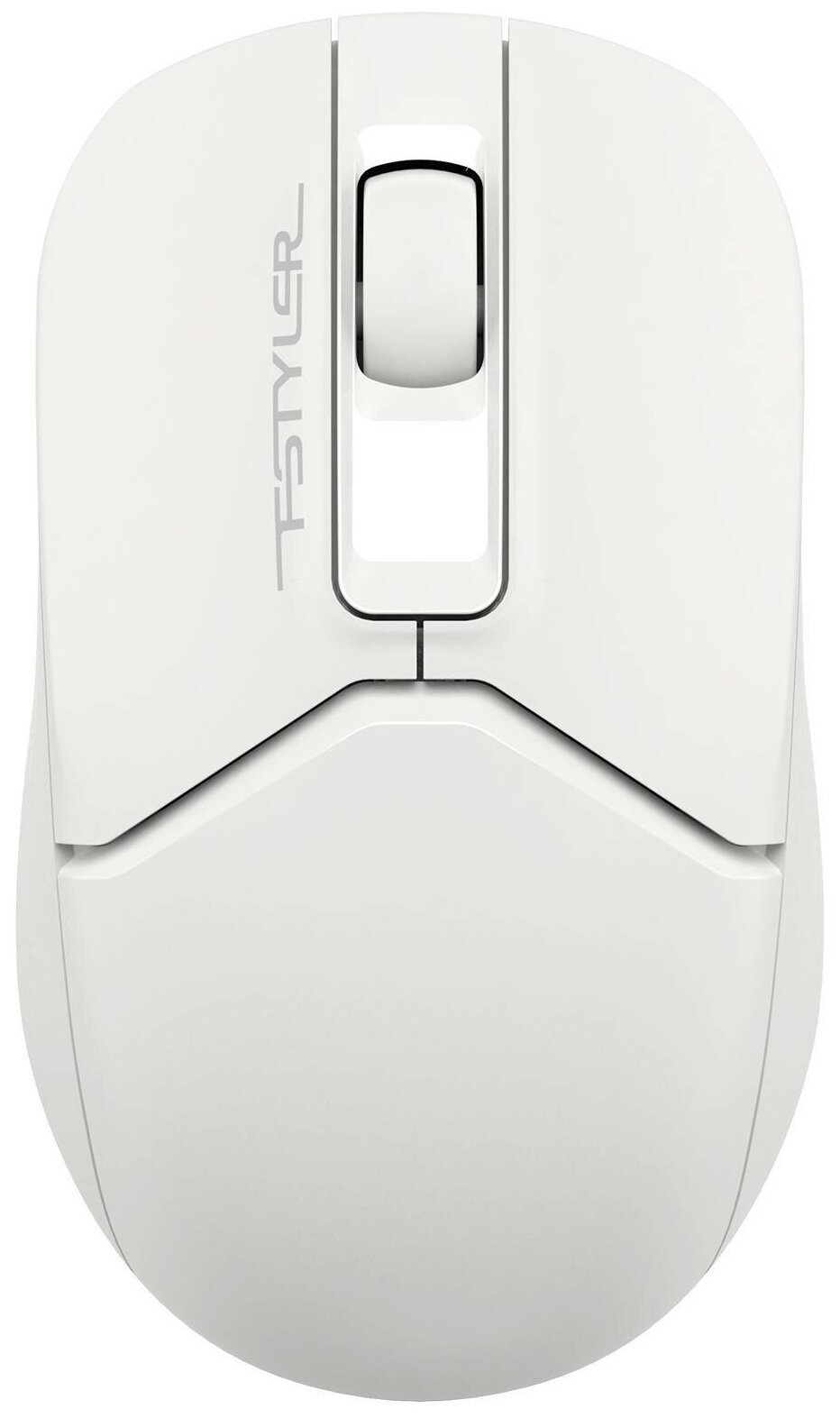 Мышь A4Tech Fstyler FG12 белый оптическая 1200dpi беспроводная USB 3but FG12 белый