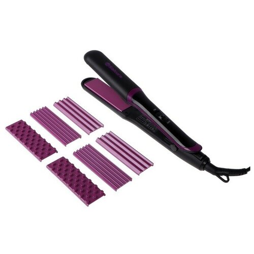 SAKURA Мультистайлер Sakura SA-4529P 38 Вт керамическое покрытие 180-210 C шнур 18 чёрный 233000₽